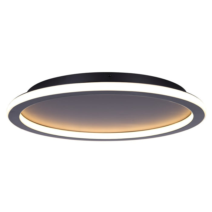 Canarm Gavyn 1 Light 20" Flush Mount, White - LFM279A20BK