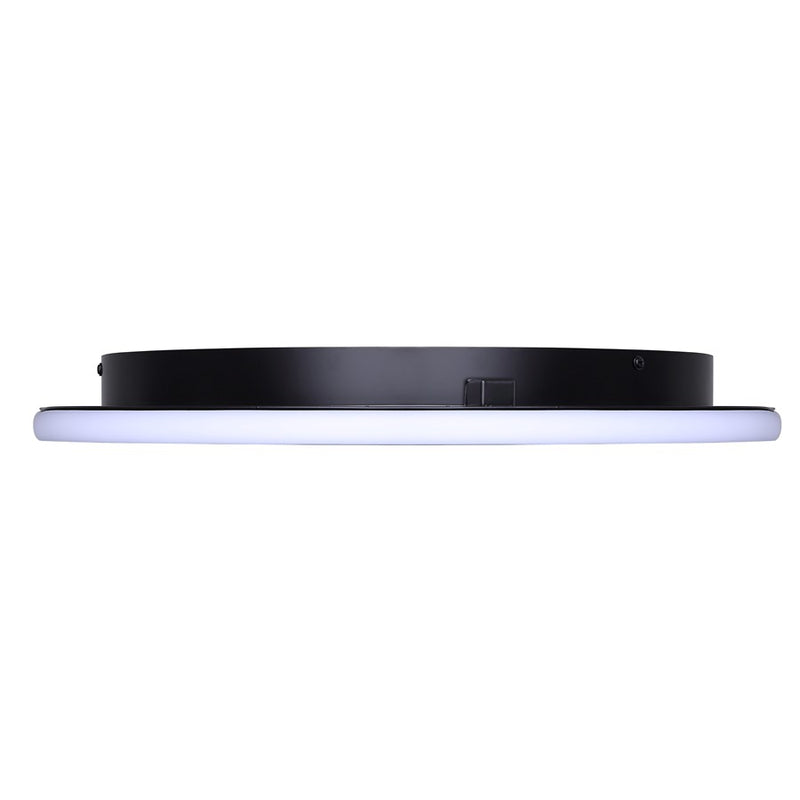 Canarm Gavyn 1 Light 20" Flush Mount, White