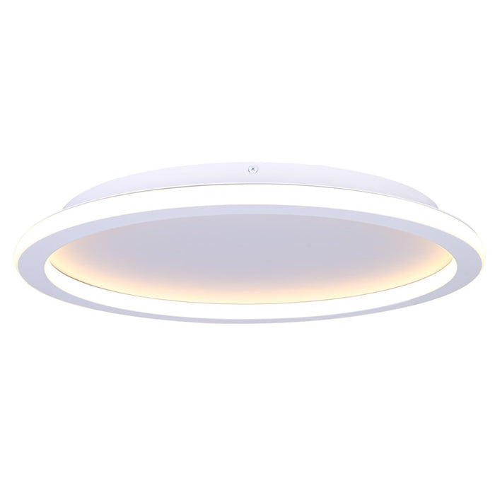 Canarm Gavyn 1 Light LED 20" Flush Mount, White - LFM279A20WH