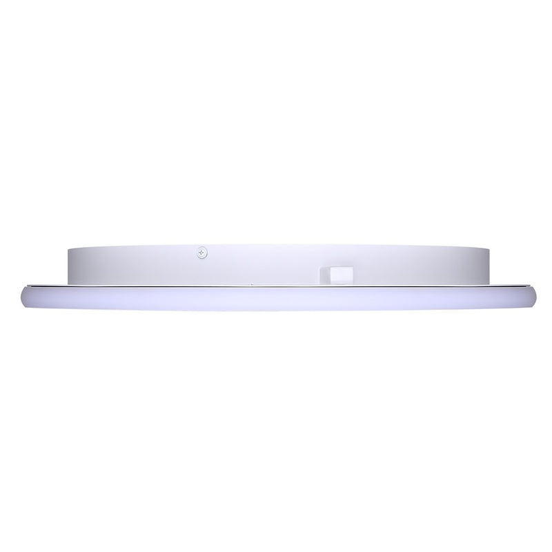 Canarm Gavyn 1 Light LED 20" Flush Mount, White