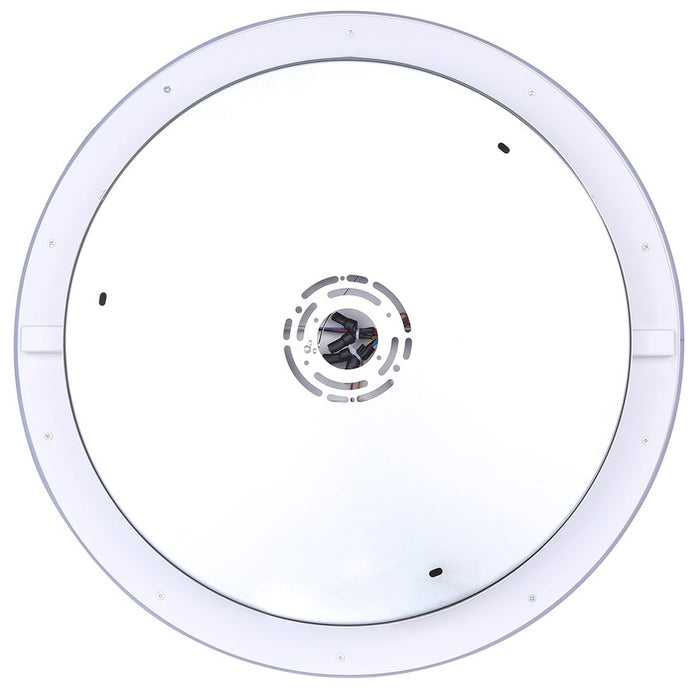 Canarm Gavyn 1 Light LED 20" Flush Mount, White