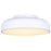Canarm Zaria 1 Light 13.88" Flush Mount, White - LFM281A14WH