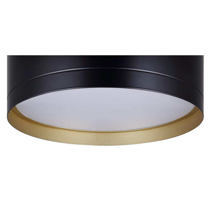 Canarm Kyrie 1 Light LED 11.75" Flush Mount, White