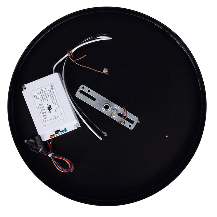 Canarm Kyrie 1 Light LED 11.75" Flush Mount, White