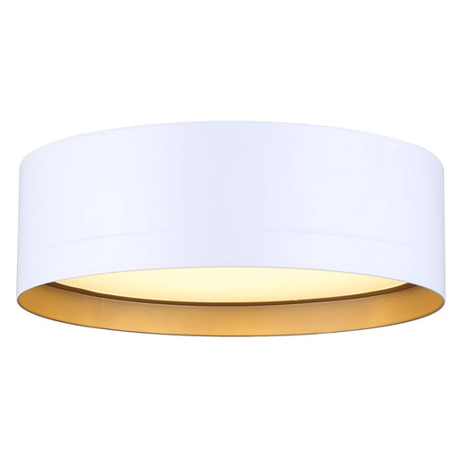 Canarm Kyrie 1 Light 11.75" Flush Mount, White - LFM285A12WH