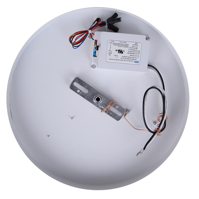 Canarm Kyrie 1 Light 11.75" Flush Mount, White