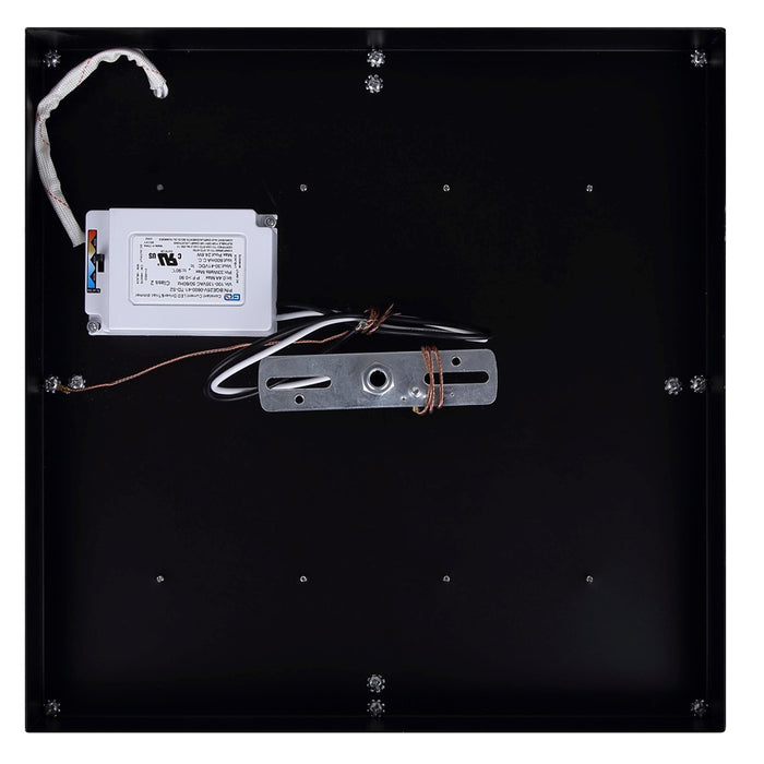 Canarm Bretton 1 Light LED 12" Flush Mount, Black