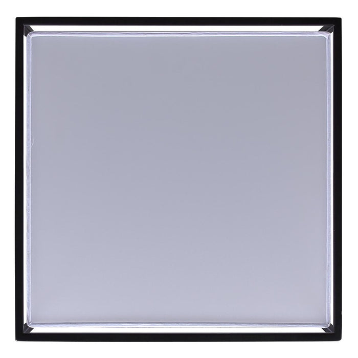 Canarm Bretton 1 Light LED 12" Flush Mount, Black