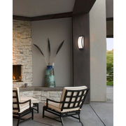 Canarm Bardo 13in LED Outdoor Wall Light | Matte Black Acrylic Shade | Entryway & Patio | 4.38 x 4.38 x 13.25 in | Model LOL530BK