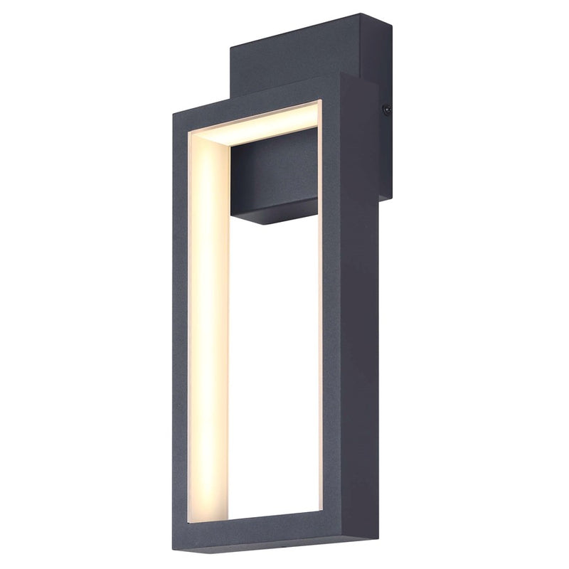 Canarm Kalino LED 13.75" Outdoor Lantern, Black