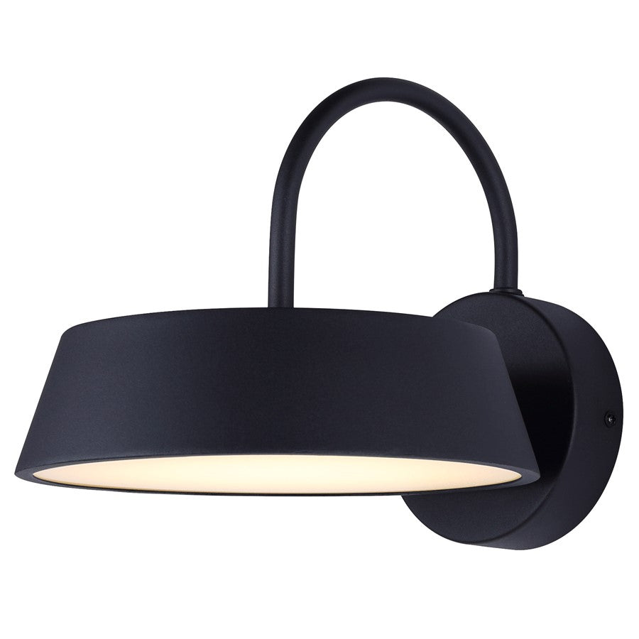 Canarm Baxley 1 Light 11" Outdoor Lantern, Black - LOL638BK