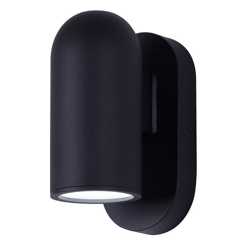 Canarm Bergen 1 Light 6.5" Outdoor Lantern, Black