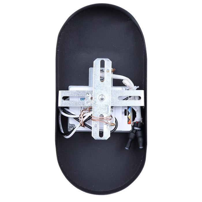 Canarm Bergen 1 Light 6.5" Outdoor Lantern, Black