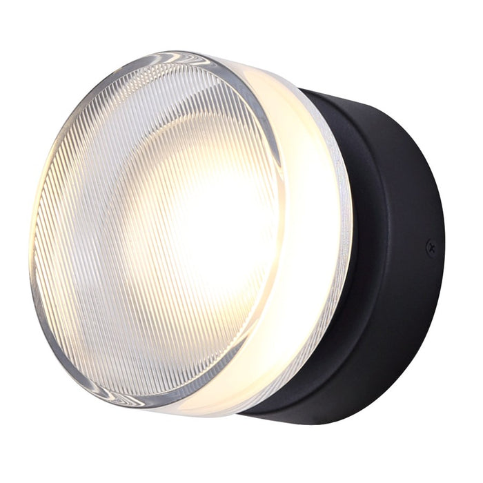 Canarm Benni 1 Light LED 4" Outdoor Lantern, Black - LOL646BK