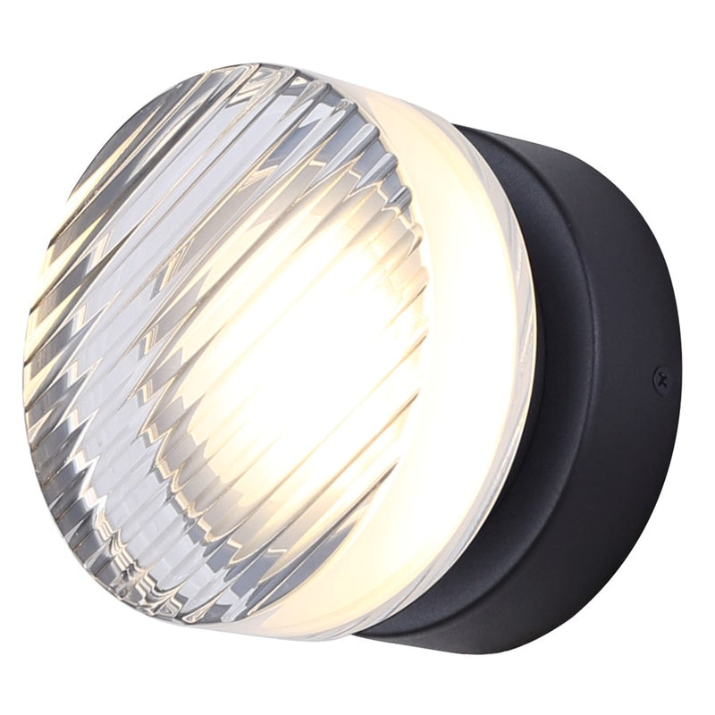Canarm Benni 1 Light 3.75" Outdoor Lantern, Black