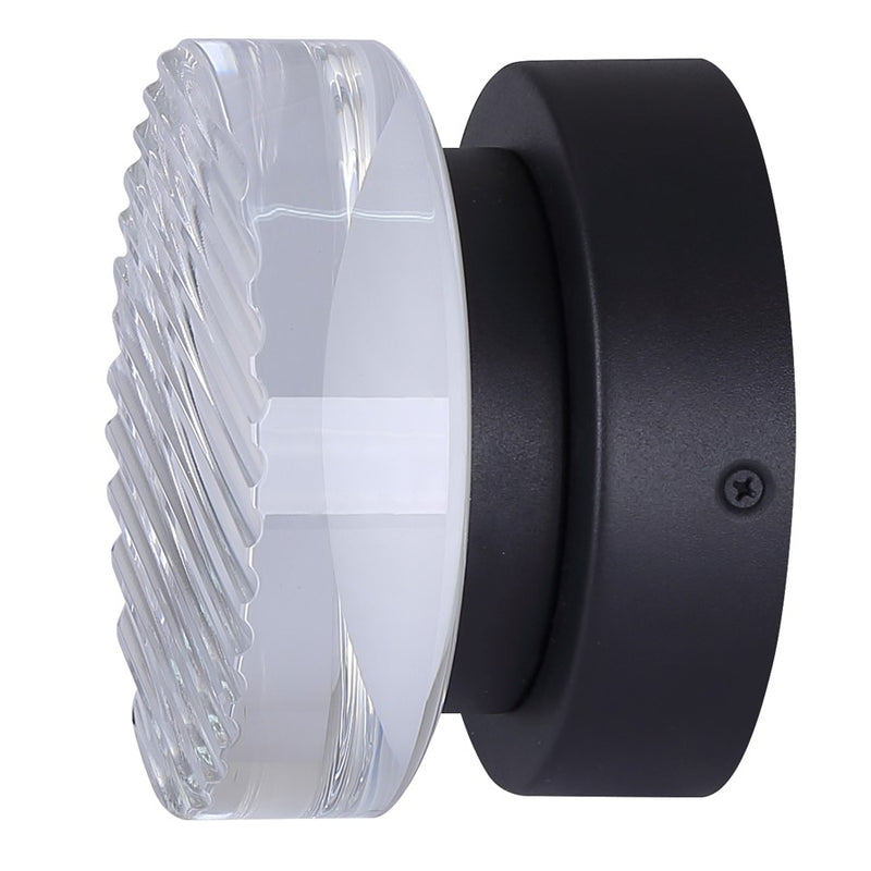 Canarm Benni 1 Light 3.75" Outdoor Lantern, Black