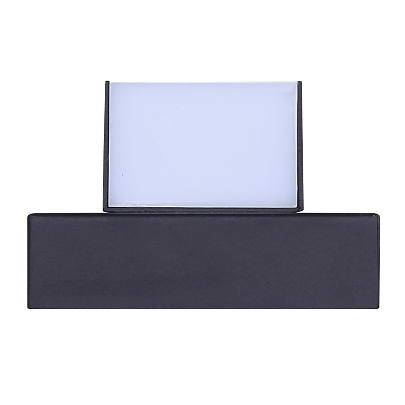 Canarm Amani 17.75in 1-Light Outdoor Wall Lantern | Sand Black Metal and Frosted Acrylic | Entryway & Patio | Model LOL648BK