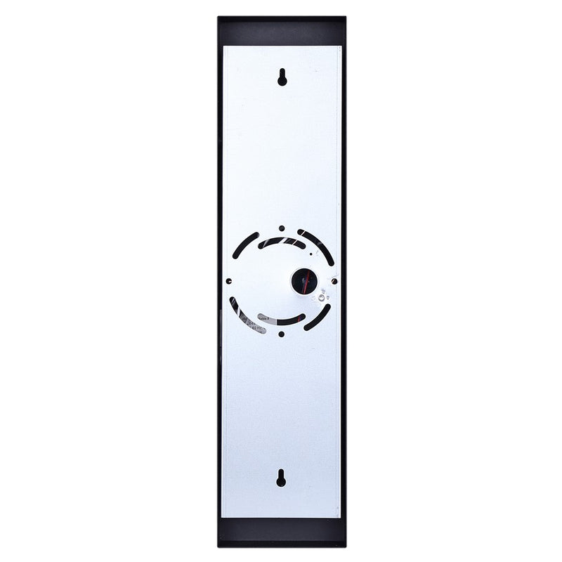 Canarm Amani 17.75in 1-Light Outdoor Wall Lantern | Sand Black Metal and Frosted Acrylic | Entryway & Patio | Model LOL648BK