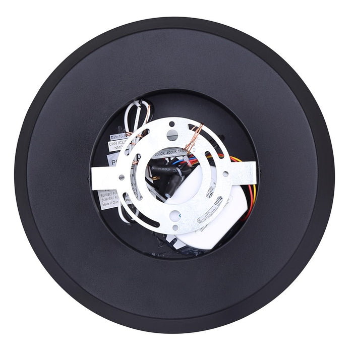 Canarm Baxley 13" LED Outdoor Flush Mount, Black