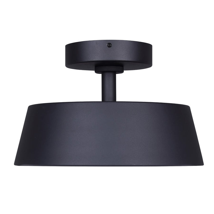 Canarm Baxley 13" LED Outdoor Flush Mount, Black