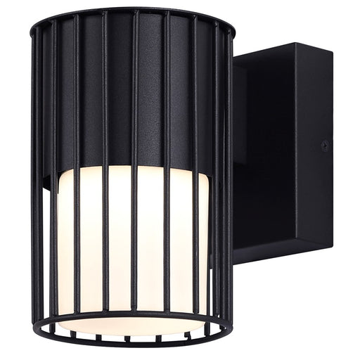 Canarm Javon 1 Light LED 7" Outdoor Lantern, Black