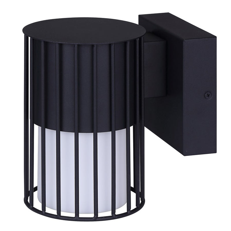 Canarm Javon 1 Light LED 7" Outdoor Lantern, Black