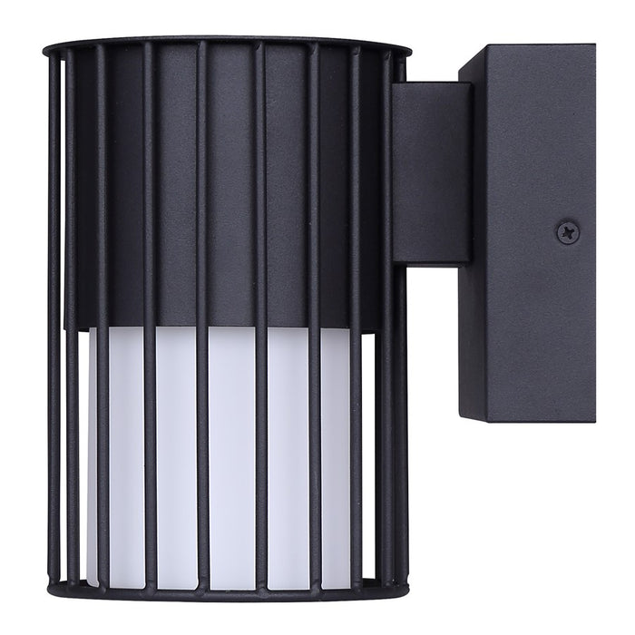 Canarm Javon 1 Light LED 7" Outdoor Lantern, Black