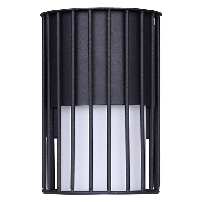 Canarm Javon 1 Light LED 7" Outdoor Lantern, Black
