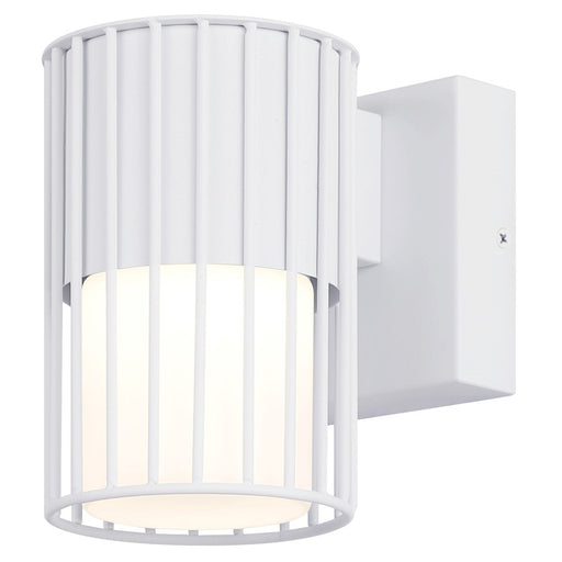 Canarm Javon 1 Light 7" Outdoor Lantern, White