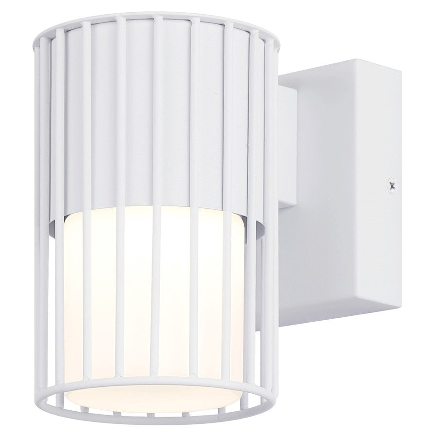 Canarm Javon 1 Light 7" Outdoor Lantern, White