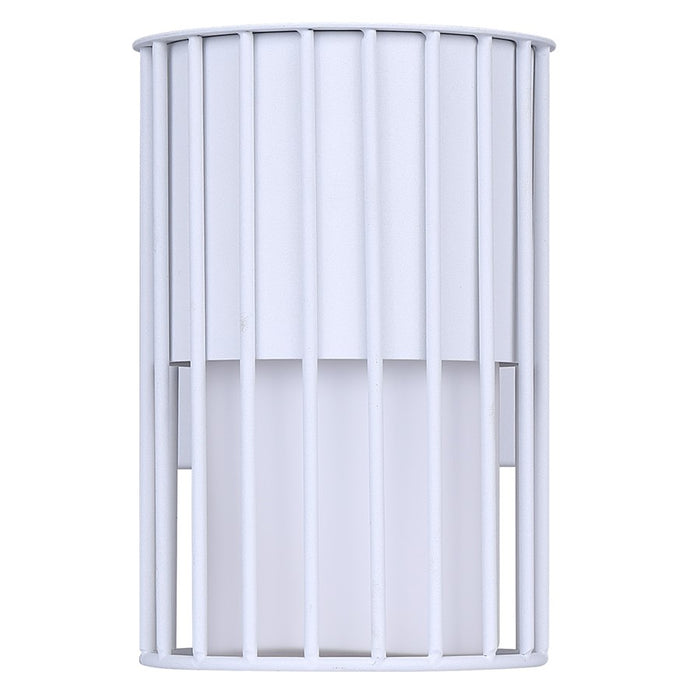 Canarm Javon 1 Light 7" Outdoor Lantern, White