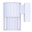 Canarm Javon 1 Light 7" Outdoor Lantern, White