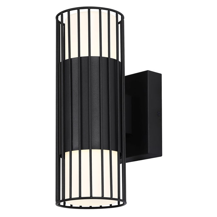 Canarm Javon 1 Light LED 7" Outdoor Lantern, White/Opal