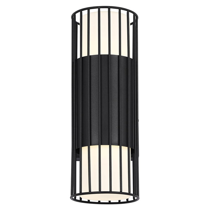 Canarm Javon 1 Light LED 7" Outdoor Lantern, White/Opal