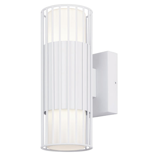 Canarm Javon 1 Light LED 7" Outdoor Lantern, White