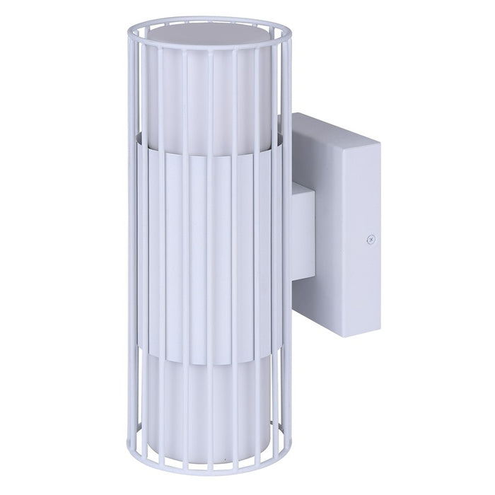 Canarm Javon 1 Light LED 7" Outdoor Lantern, White