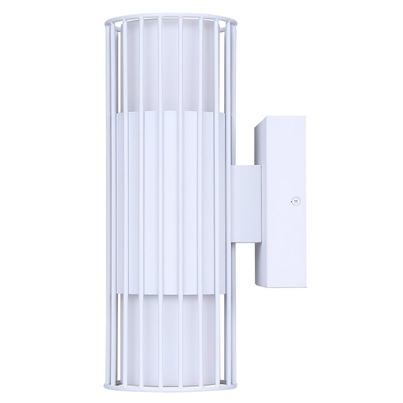 Canarm Javon 1 Light LED 7" Outdoor Lantern, White