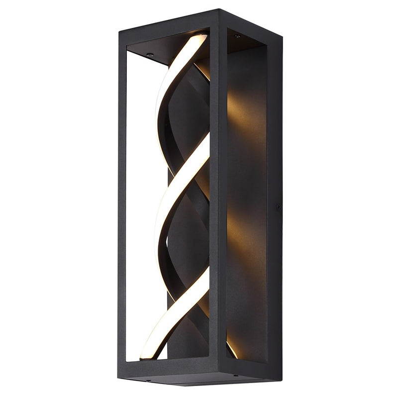 Canarm Zora 1 Light 5" LED Outdoor Lantern, Black