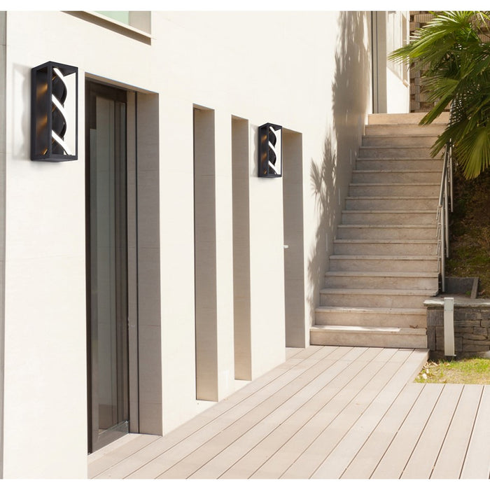 Canarm Zora 1 Light 5" LED Outdoor Lantern, Black