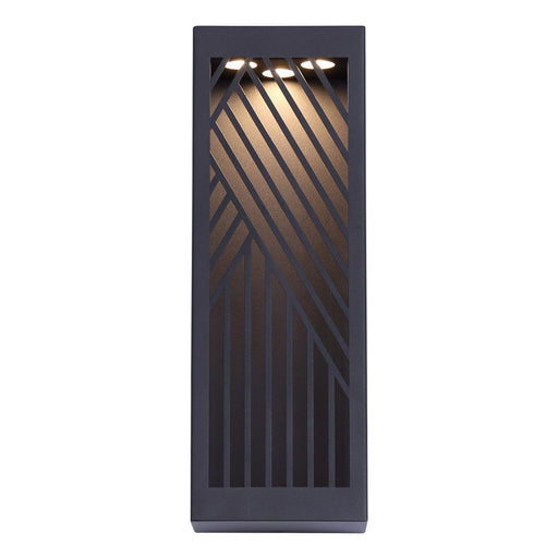 Canarm Zene 1 Light Outdoor Lantern, Black