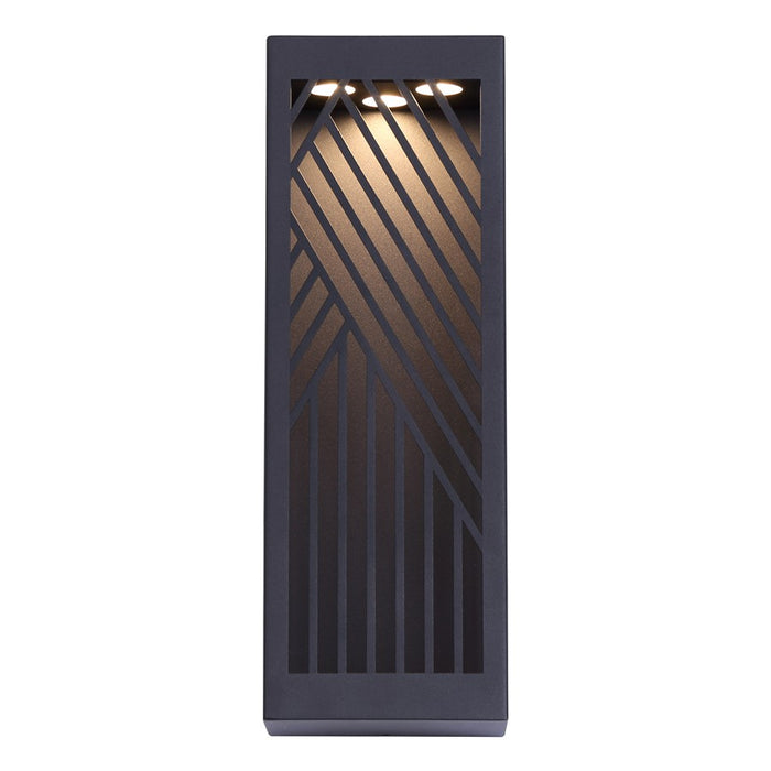 Canarm Zene 1 Light Outdoor Lantern, Black