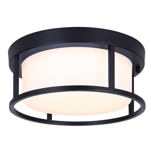 Canarm Vero LED 12" Outdoor Ceiling, Black - LOL673BK