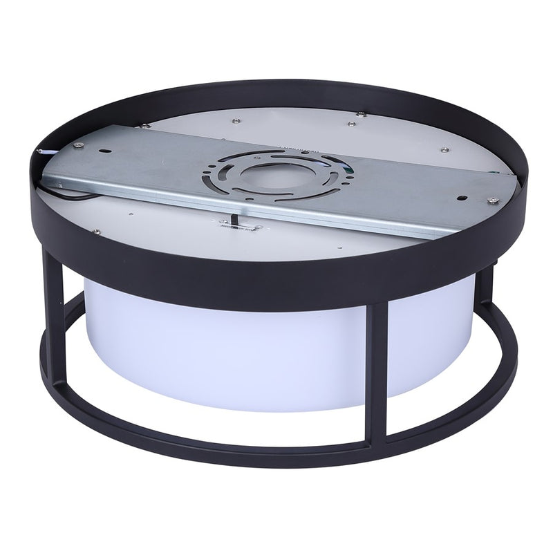 Canarm Vero LED 12" Outdoor Ceiling, Black