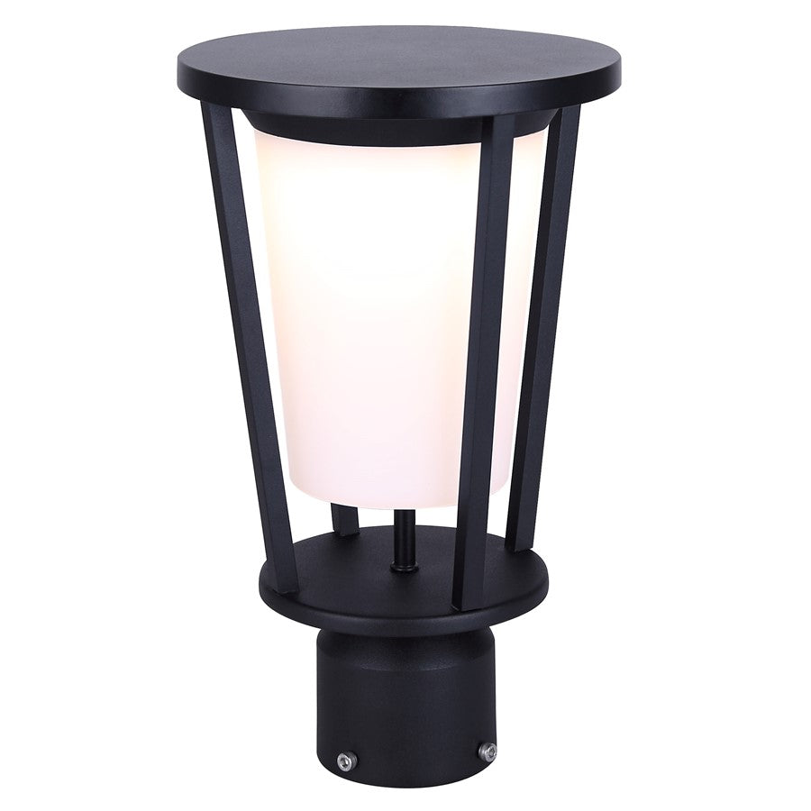 Canarm Vero 1 Light 7.5" Outdoor Lantern, Black