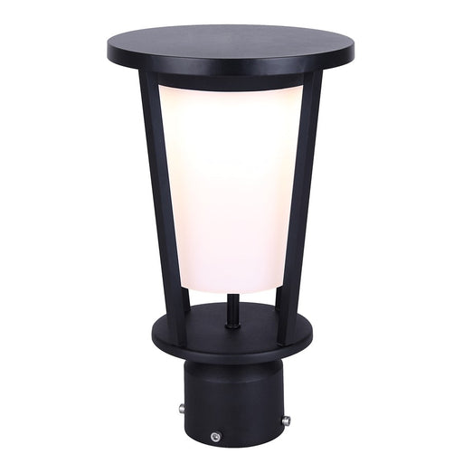 Canarm Vero 1 Light 7.5" Outdoor Lantern, Black