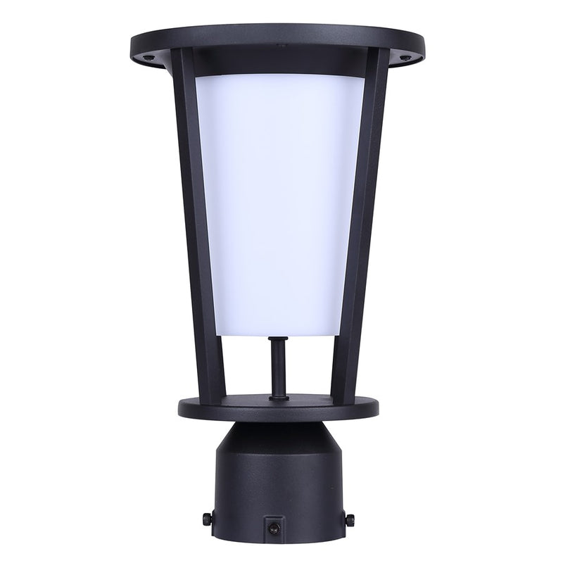 Canarm Vero 1 Light 7.5" Outdoor Lantern, Black