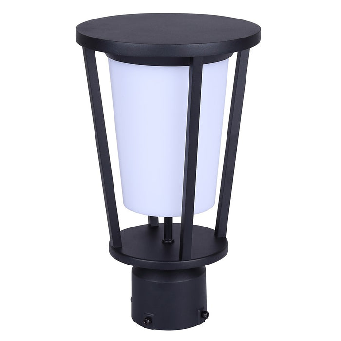 Canarm Vero 1 Light 7.5" Outdoor Lantern, Black
