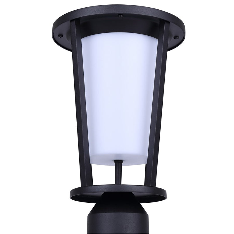Canarm Vero 1 Light 7.5" Outdoor Lantern, Black