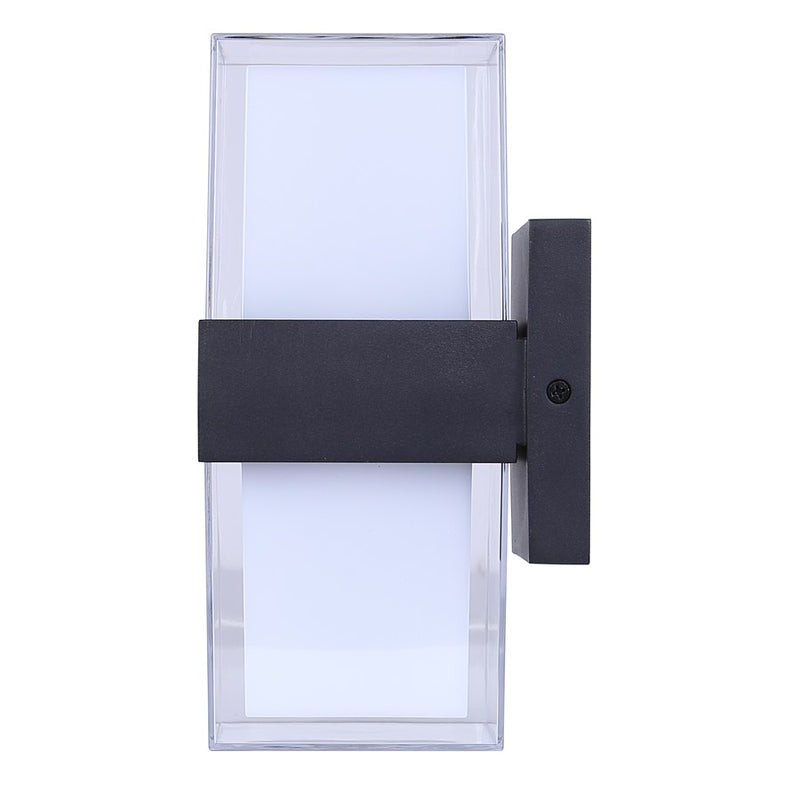 Canarm Axl 1 Light 4.94" Outdoor Lantern, Black