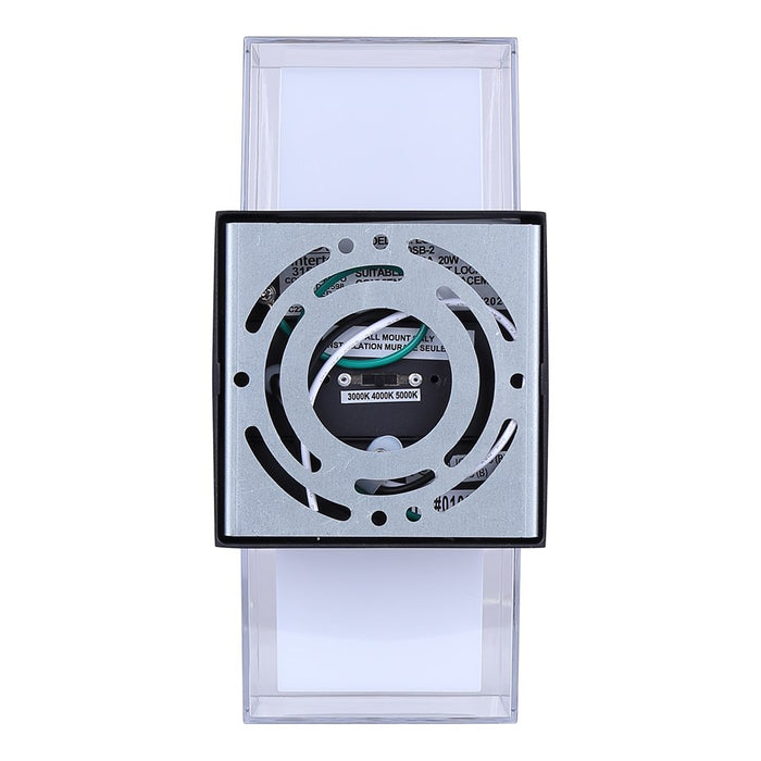 Canarm Axl 1 Light 4.94" Outdoor Lantern, Black